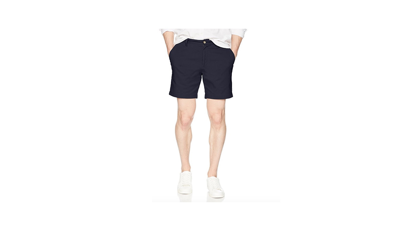 Featurestop Mens Shorts Casual Big and Tall Mens Shorts with Zipper Pockets 7 Inch Inseam 